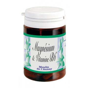 Magnésium marin & Vitamine B6. Flacon de 66 gélules.