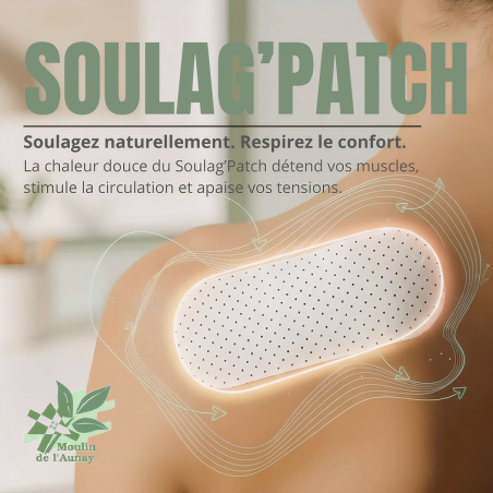 Soulag’Patch | Patch Céramique infrarouge naturelle pour apaiser les tensions articulaires.