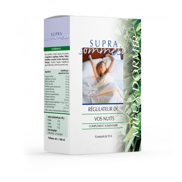 Supra Sommeil – Pour les troubles du sommeil et les insomnies