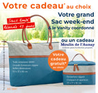 Votre grand Sac week-end & le Vanity coordonné