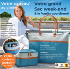 Votre grand Sac week-end & le Vanity coordonné