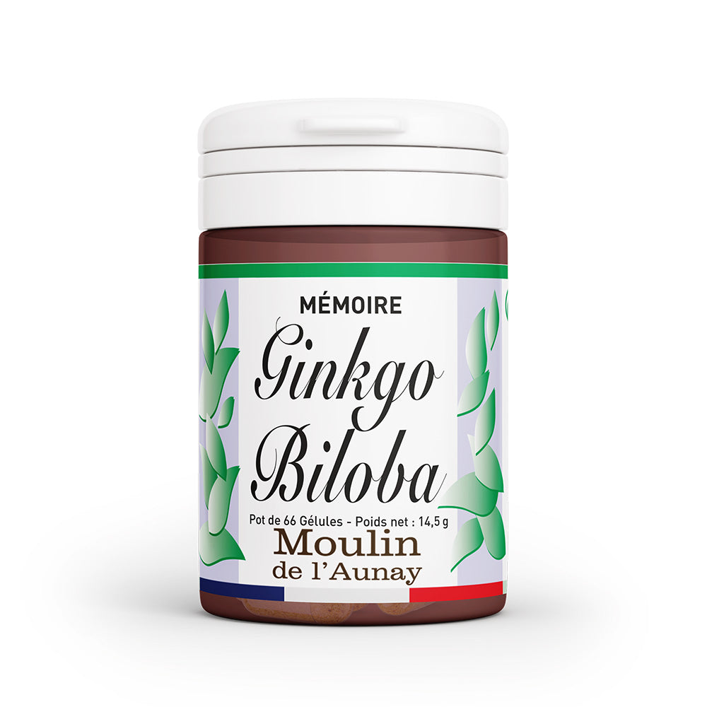 Ginkgo biloba et cuivre, pour le tonus intellectuel au quotidien.