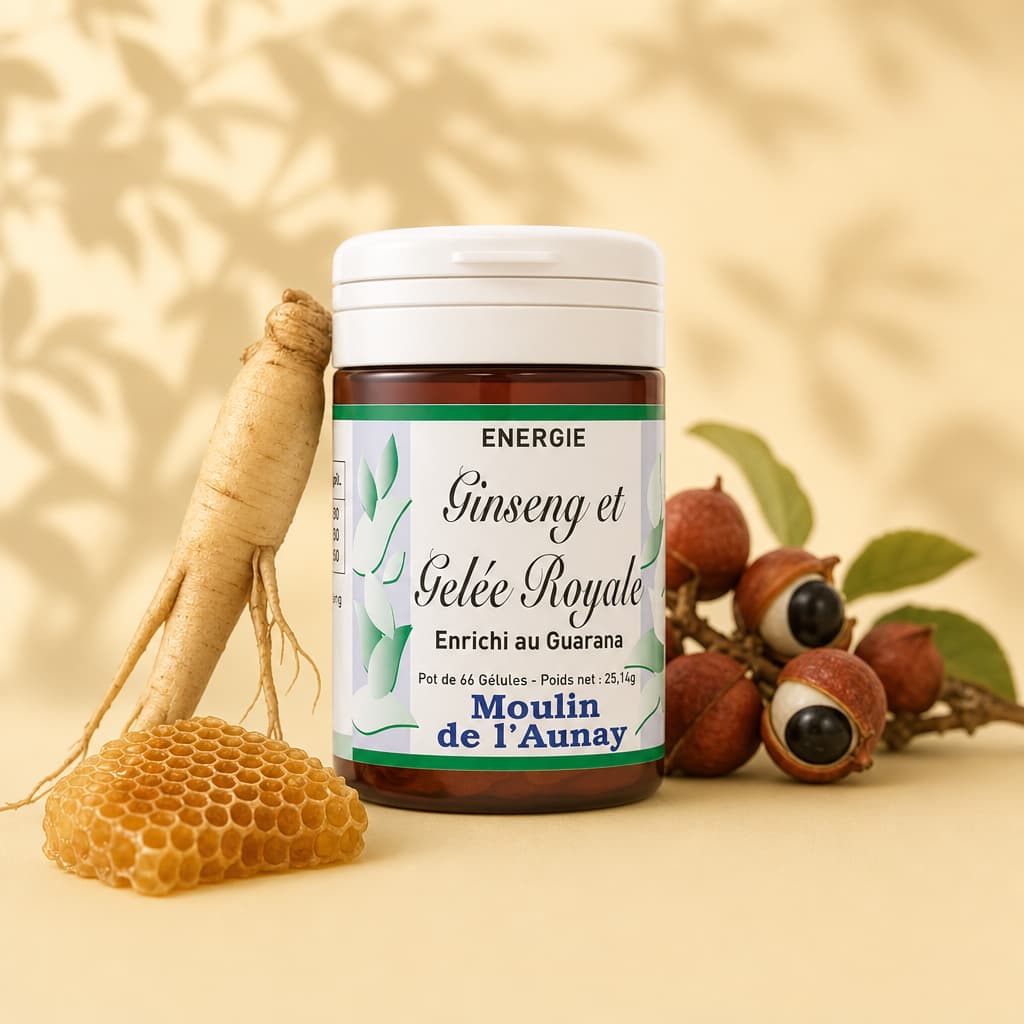 GINSENG, GELÉE ROYALE & GUARANA