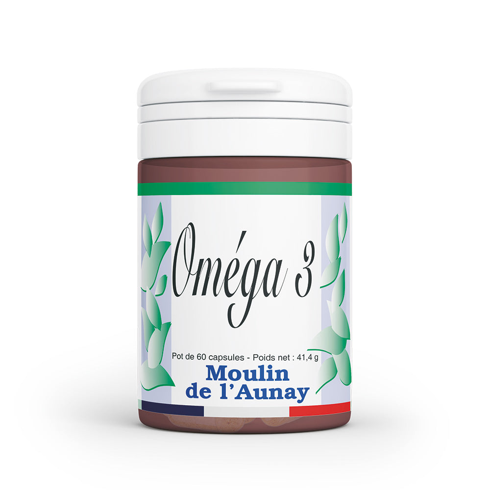 OMEGA3 Huile de poissons riche en DHA, pour le cerveau et la vision