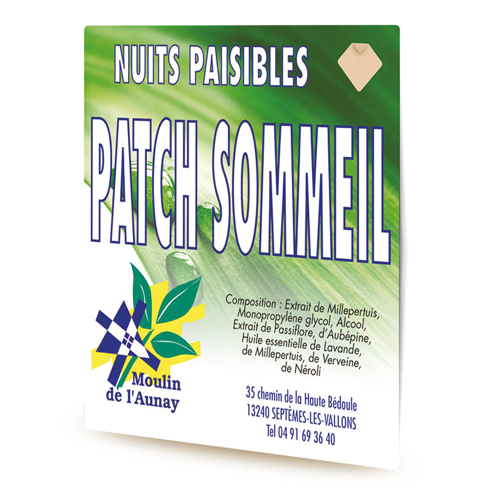 Patch Sommeil-Un patch à poser le soir, pour accompagner votre rituel du coucher.