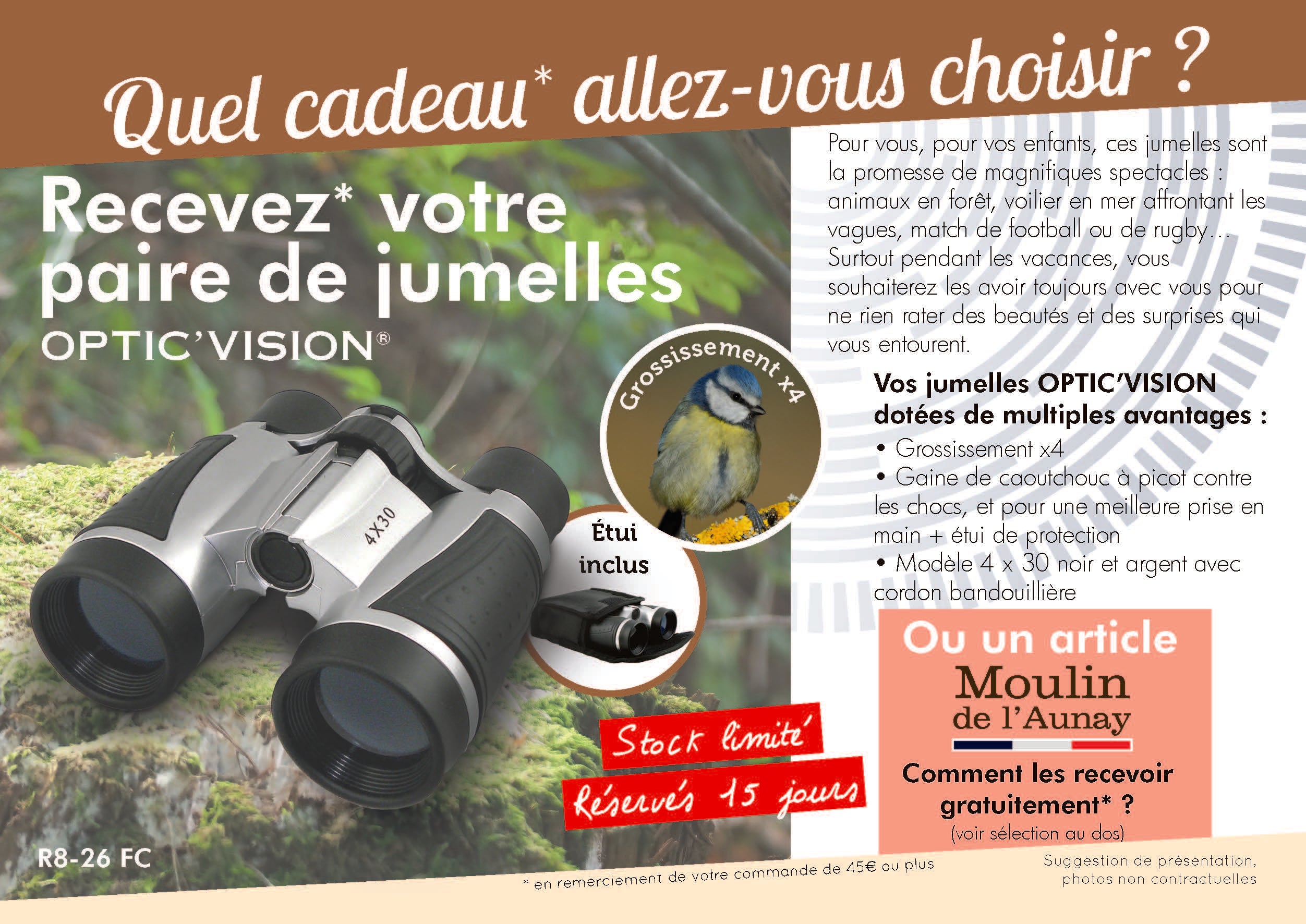 Paire de Jumelles Optic'Vision