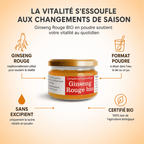 GINSENG ROUGE BIO EN POUDRE
