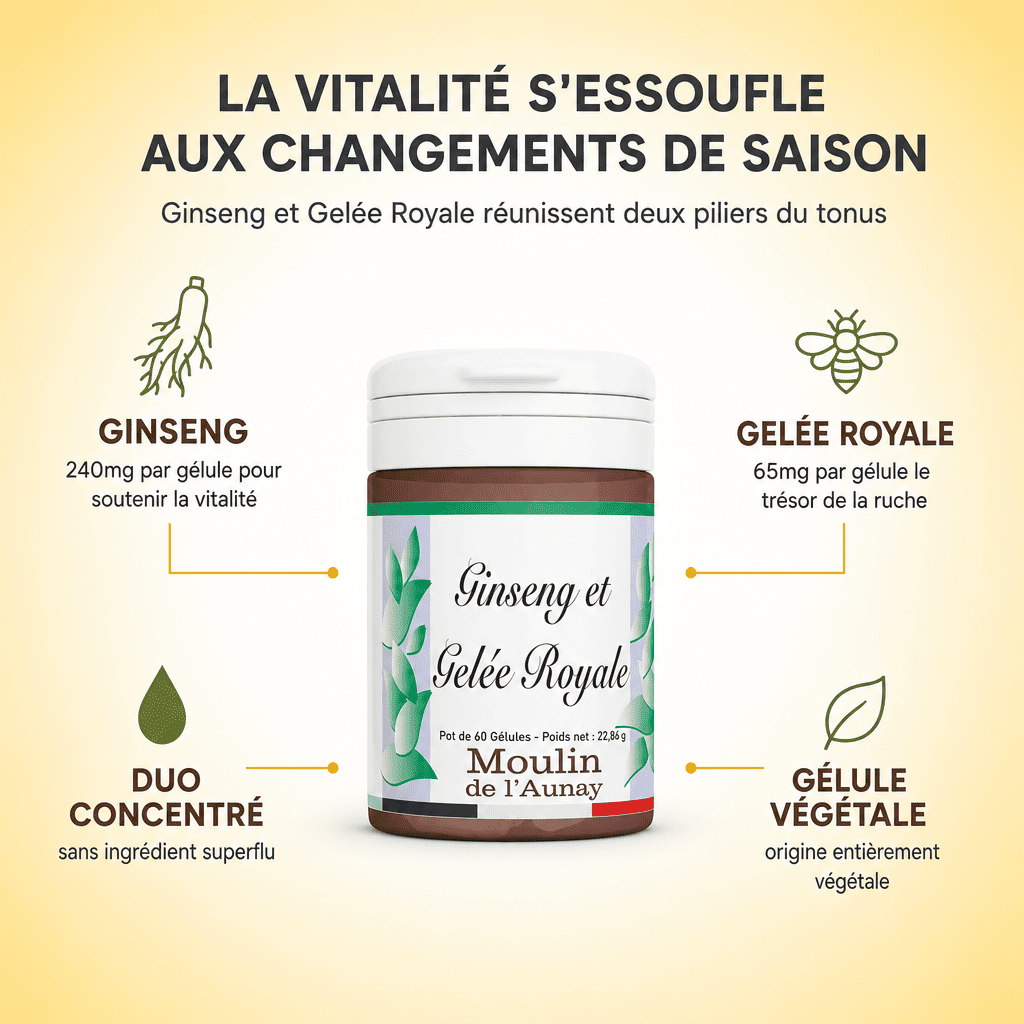 COMPLEXE GINSENG & GELÉE ROYALE