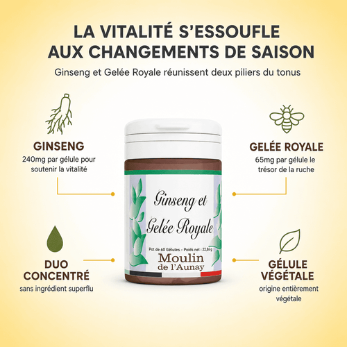 COMPLEXE GINSENG & GELÉE ROYALE