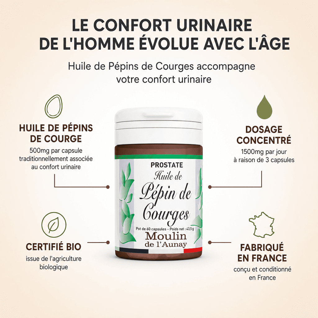 HUILE DE PÉPINS DE COURGES